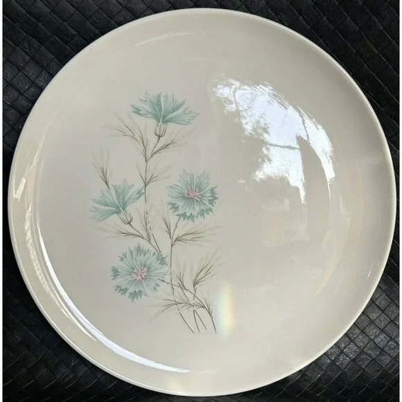 Taylor Smith Taylor Ever Yours Boutonnière Dinner Plates Set Of 4 Vintage 1962